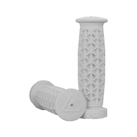 Best Biking Grips – A'ME Super Soft MTB Handlebar Grips, White, Made in USA